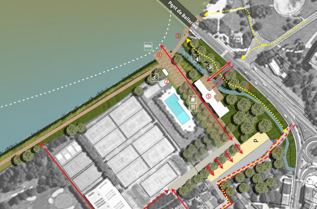 Le projet à la confluence du Sarmon