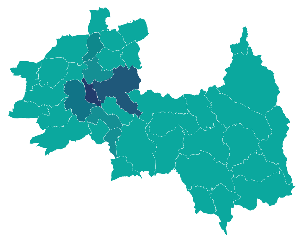 Carte des Communes