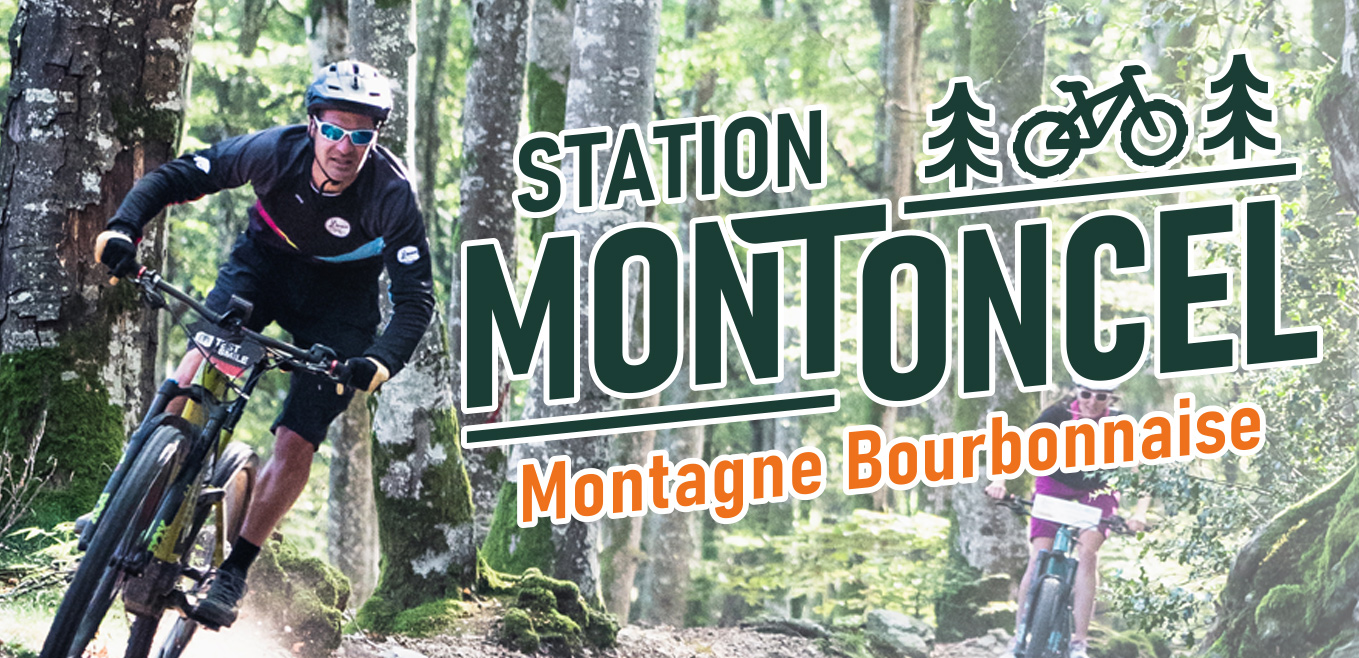 des personnes en VTT dans la forêt