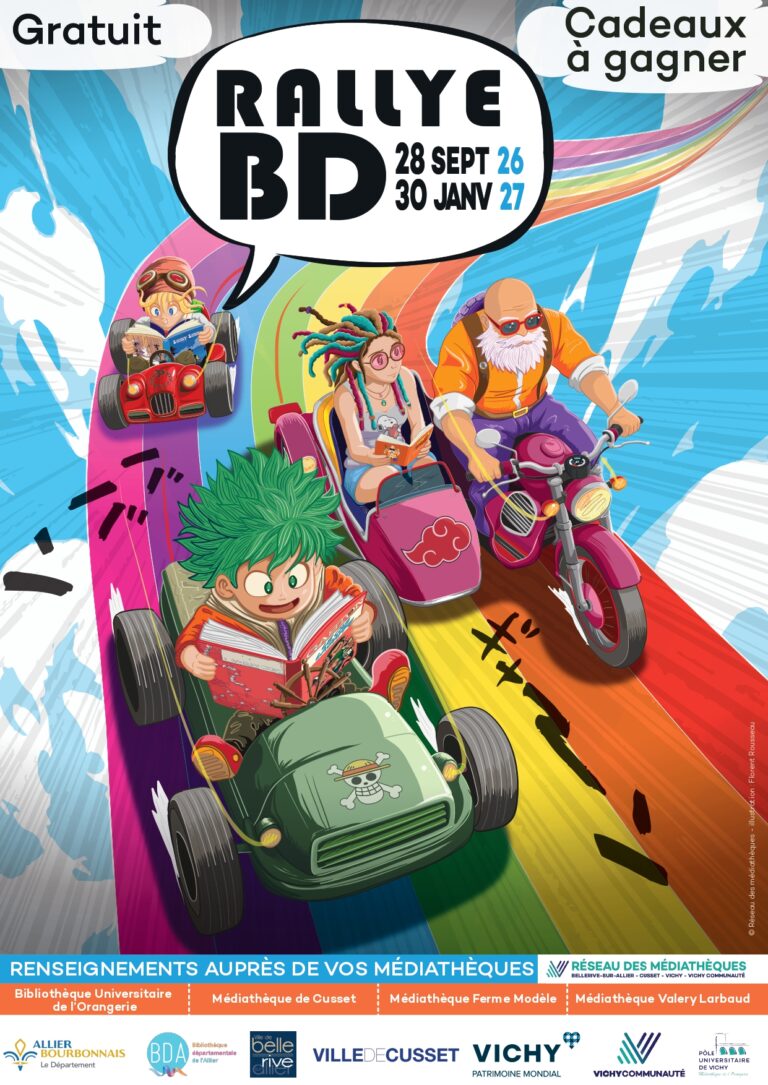 Affiche rallye BD 7ème édition 2026