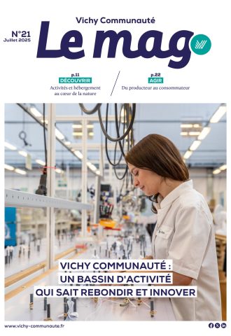 couverture magazine Le Mag 21 Vichy Communauté juillet 2025